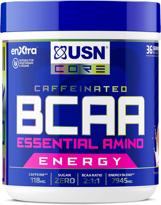USN BCAA Essential Amino Acids 400g with Caffeine