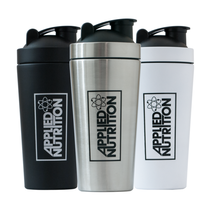 Applied Nutrition Blue Steel Shaker - 750ml - Premium accessories from Health Supplements UK - Just $6.99! Shop now at Ultimate Fitness 4u