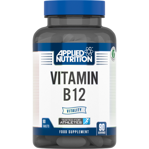 Applied Nutrition Vitamin B-12  - 90 veggie tablets - Premium Health Supplement from Health Supplements UK - Just $9.99! Shop now at Ultimate Fitness 4u