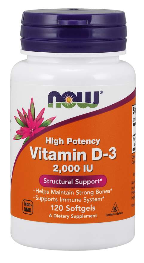 Now Foods Vitamin D 2000 IU 120 Softgels - Premium vitamins from Health Supplements UK - Just $9.99! Shop now at Ultimate Fitness 4u