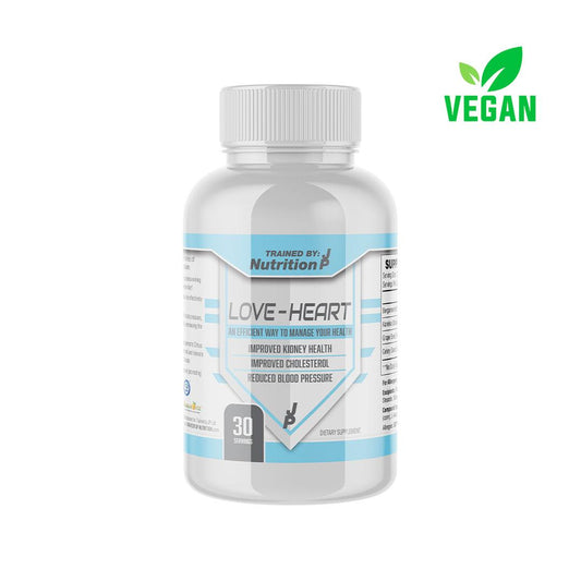 Trained By JP - Love Heart - Premium Health Supplement from Health Supplements UK - Just $34.99! Shop now at Ultimate Fitness 4u