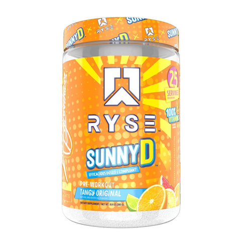 RYSE   SunnyD Pre-Workout - Premium Pre Workout from Health Supplements UK - Just $34.99! Shop now at Ultimate Fitness 4u