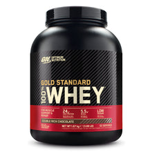 Optimum Nutrition Gold Standard Whey 2.2kg + ON Shaker - Premium Protein Shakes & Bodybuilding from Health Supplements UK - Just $64.99! Shop now at Ultimate Fitness 4u