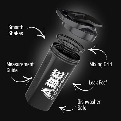 Applied Nutrition ABE Jug 2.5L Matt Black + ABE Shaker 700ml Combo Deal