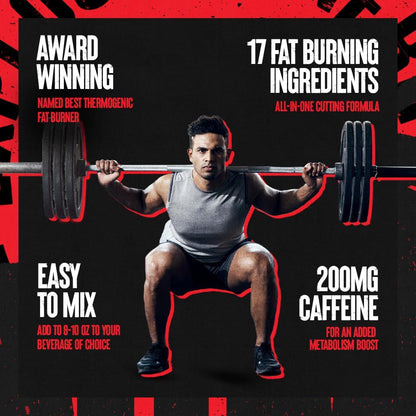 Animal Cuts Powder 248g | Thermogenic Fat Burner with Carnitine & Green Tea