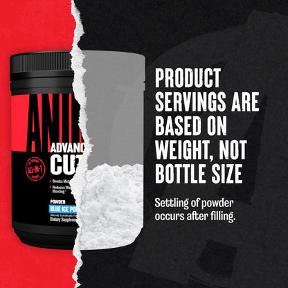 Animal Cuts Powder 248g | Thermogenic Fat Burner with Carnitine & Green Tea