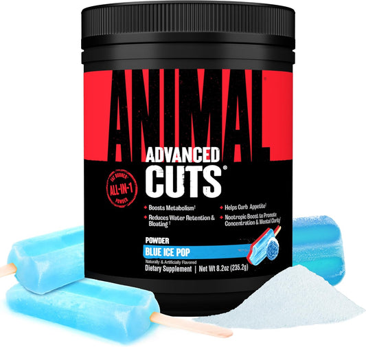 Animal Cuts Powder 248g | Thermogenic Fat Burner with Carnitine & Green Tea