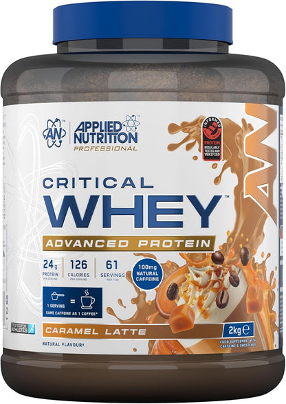 Applied Nutrition Critical Whey 2kg + Creatine 120 caps & shaker