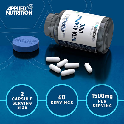 Applied Nutrition Beta Alanine 1500mg - 120 capsules