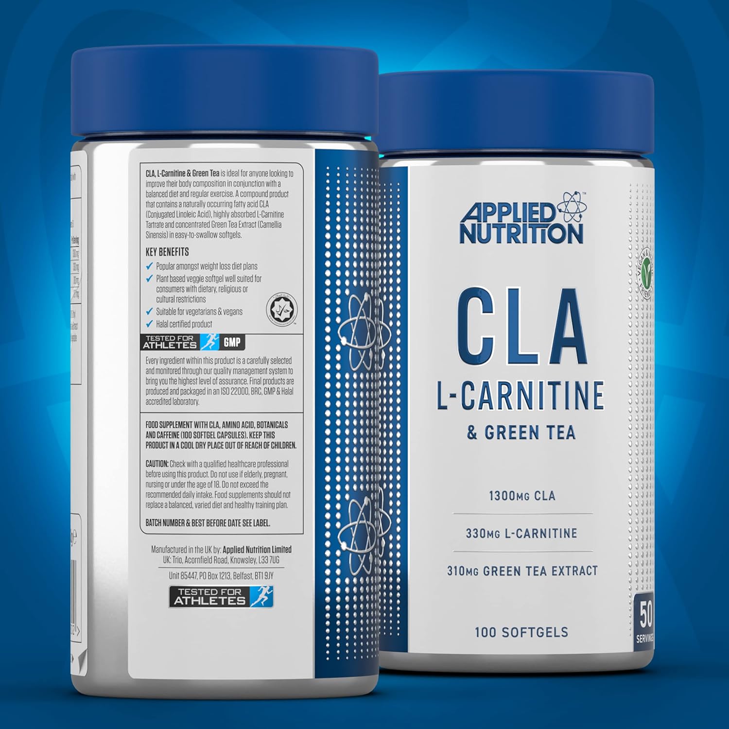 Applied Nutrition CLA, L-Carnitine & Green Tea Ultimate Fitness 4u Applied Nutrition CLA, L-Carnitine & Green Tea Ultimate Fitness 4u