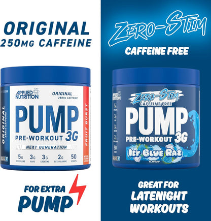 Applied Nutrition Pump 3G - 375g/50 scoops