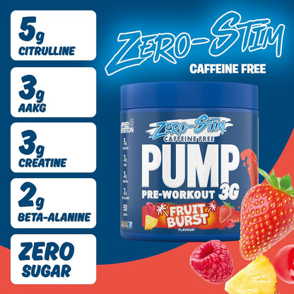 Applied Nutrition Pump 3G Zero Stimulant  375g/50 scoops