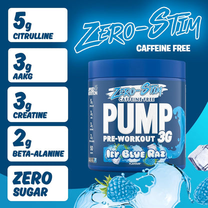 Applied Nutrition Pump 3G Zero Stimulant  375g/50 scoops