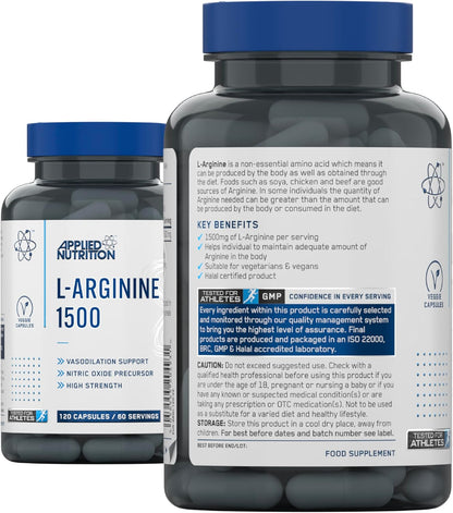 Applied Nutrition L-Arginine 1500 | 120 Capsules