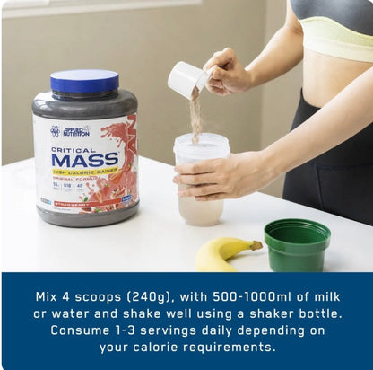 Applied Nutrition Critical Mass Original Mass Gainer 2.4kg