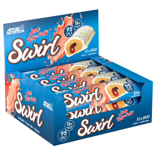 Applied Nutrition Swirl Protein Bars 12x60g