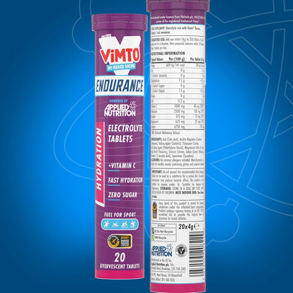 Applied Nutrition Vimto Endurance Hydration Electrolyte Tablets 6x20