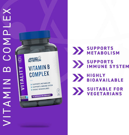 Applied Nutrition Vitamin B Complex 90 Capsules