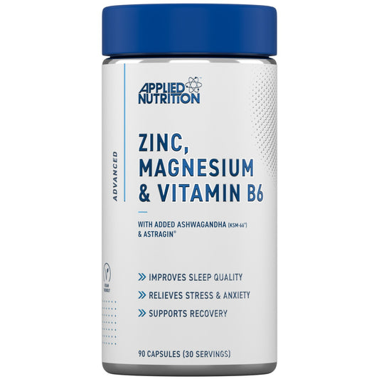 Applied Nutrition Zinc & Magnesium + Vitamin B6 & Ashwagandha / ZMA