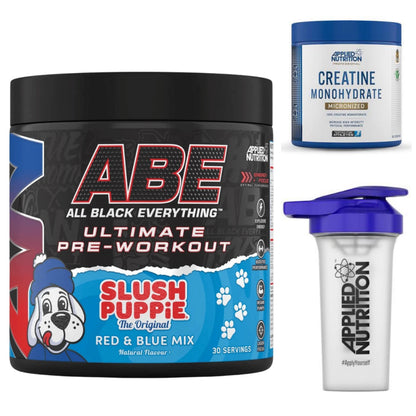 Applied Nutrition ABE Pre-workout + Creatine Mono 250g & shaker bundle deal