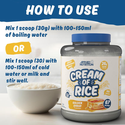 Applied Nutrition Cream of Rice 2kg