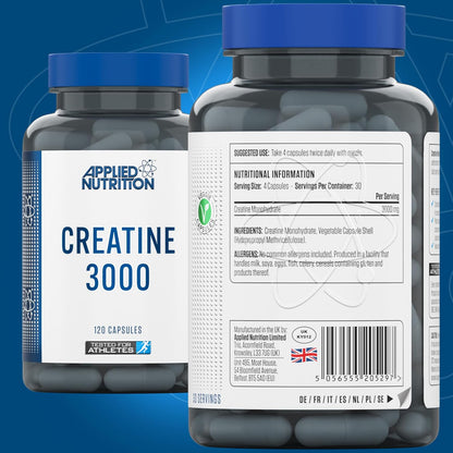 Applied Nutrition Creatine 3000   120 capsules