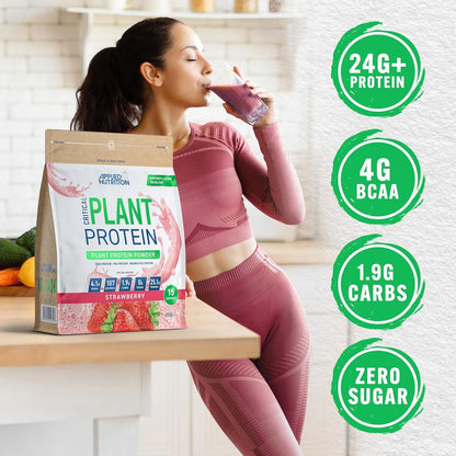 Applied Nutrition Critical Plant Protein 450g | 24g Vegan Protein | 3 Flavours