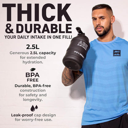 Applied Nutrition ABE Jug 2.5L Matt Black + ABE Shaker 700ml Combo Deal