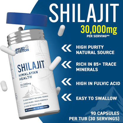 Applied Nutrition Shilajit 90 Capsules