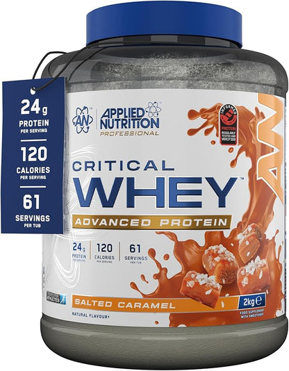 Applied Nutrition Critical Whey 2kg + Creatine 120 caps & shaker