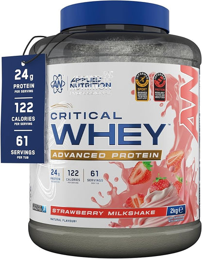Applied Nutrition Critical Whey 2kg + Creatine 120 caps & shaker