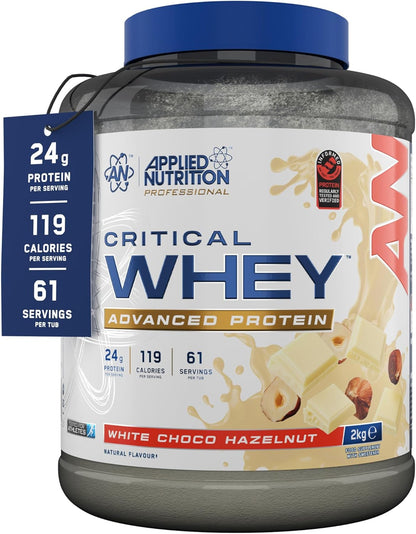 Applied Nutrition Critical Whey 2kg + Creatine 120 caps & shaker