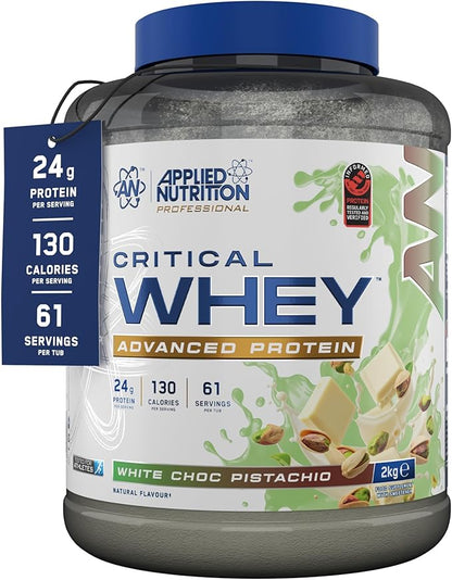 Applied Nutrition Critical Whey 2kg + Creatine 120 caps & shaker