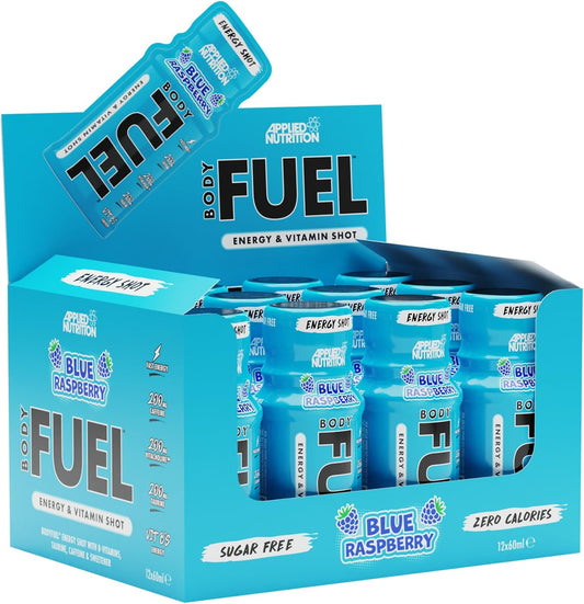 Applied nutrition body fuel energy & vitamin shot x 12