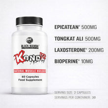 Black Mamba Konda V2 | Epicatalean® Epicatechin 500mg | 60 Capsules | Non-Stim
