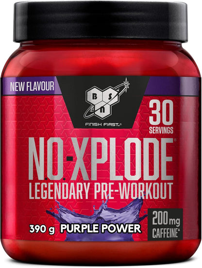 BSN N.O.Xplode Pre-Workout | 390g & 650g | Caffeine, Citrulline & Beta-Alanine