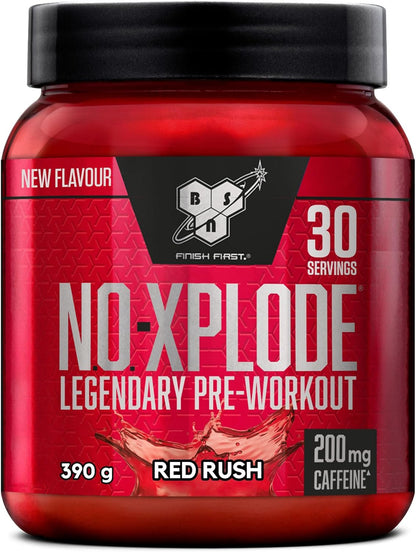 BSN N.O.Xplode Pre-Workout | 390g & 650g | Caffeine, Citrulline & Beta-Alanine