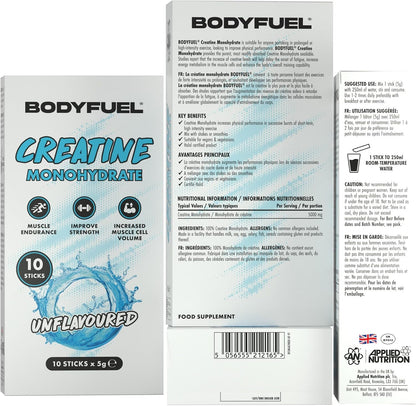 BodyFuel Creatine Monohydrate Sticks 10 x 5g