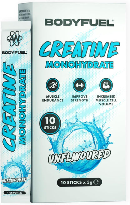 BodyFuel Creatine Monohydrate Sticks 10 x 5g