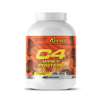 C4 Whey Protein 1.7kg | Reece's Peanut Butter & Chocolate