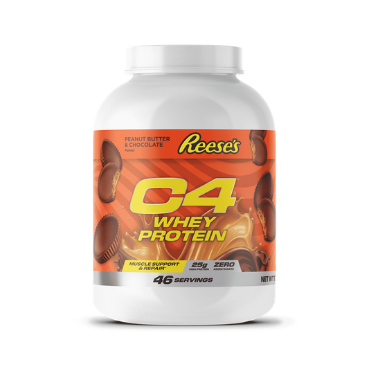 C4 Whey Protein 1.7kg | Reece's Peanut Butter & Chocolate +