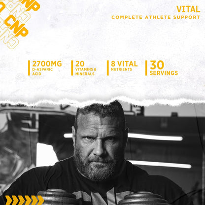 CNP Pro Vital+ | 150 Tablets | 30 Servings | Advanced Multivitamin for Athletes