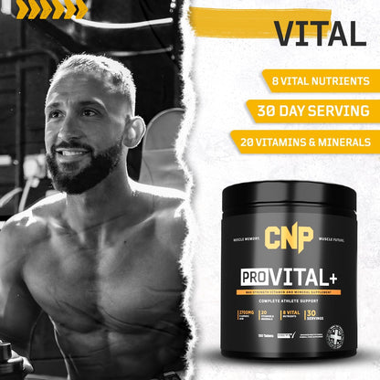 CNP Pro Vital+ | 150 Tablets | 30 Servings | Advanced Multivitamin for Athletes