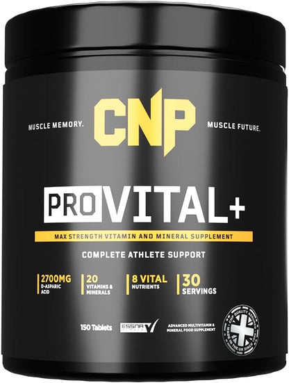 CNP Pro Vital+ | 150 Tablets | 30 Servings | Advanced Multivitamin for Athletes