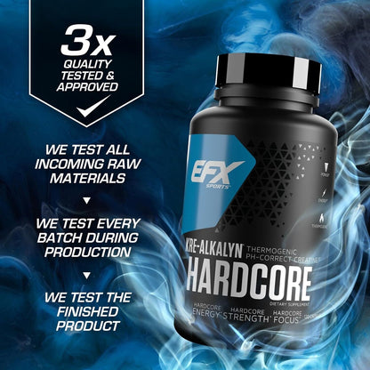 EFX Kre-Alkalyn Hardcore 120 caps