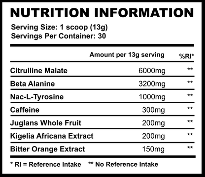 Strom Sports Nutrition StimuMax Extreme 30 servings