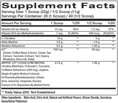 Innovopharm MVPre 3.0 Pre-Workout