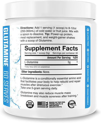 JNX Sports The Curse Glutamine 60 Servings