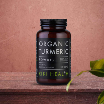 KIKI Health Organic Turmeric Powder 150g | Soil Association Certified | 2%+ Curcumin