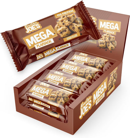 Mountain Joe's Mega Flapjack 12x100g | 15g Protein | 4 Flavours | High Protein Oat Bar